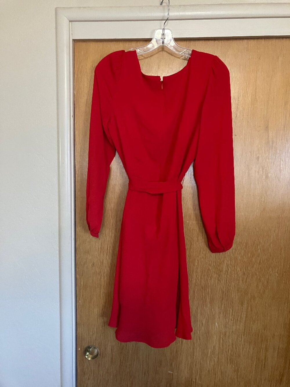 Red LOFT dress size 8